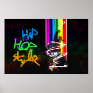 Affiche de style Hip hop