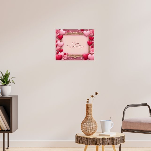Affiche de style Joyeuse Saint-Valentin (Salon 3)