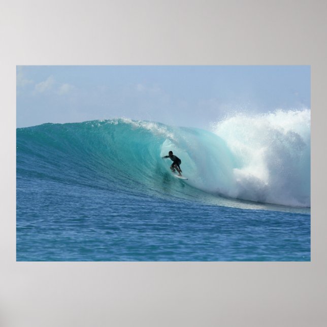 Affiche de surf (Devant)
