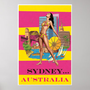 Affiche de Sydney, Australie