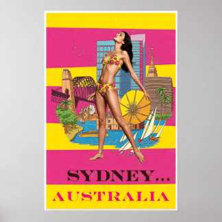 Affiche de Sydney, Australie