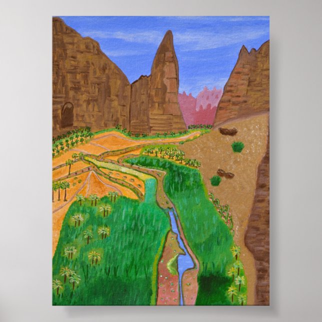 Affiche de Tabuk, Arabie Saoudite (Devant)