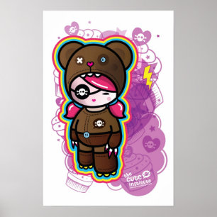 affiche de tarte de cutie