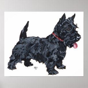 Affiche de Terrier Écossais