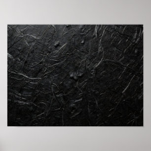 Affiche de texture de papier fait main noir charbo