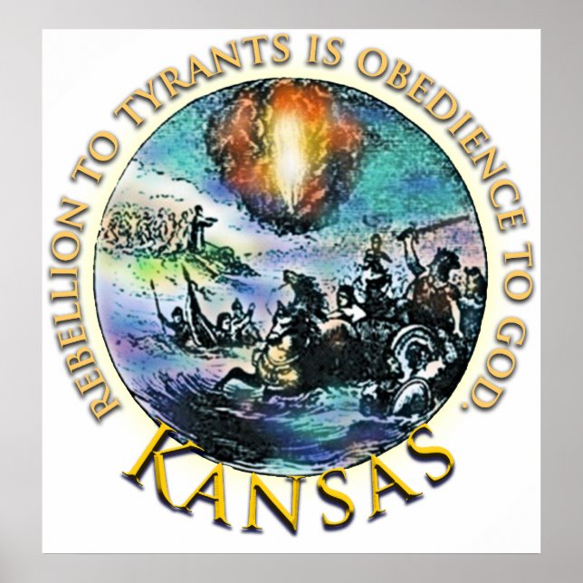 Affiche de thé du Kansas (Devant)