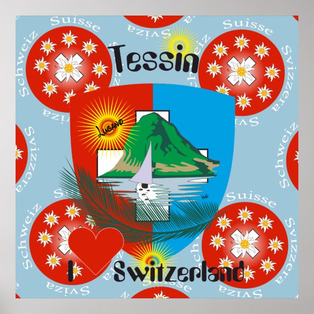 Affiche de Ticino Suisse (Devant)