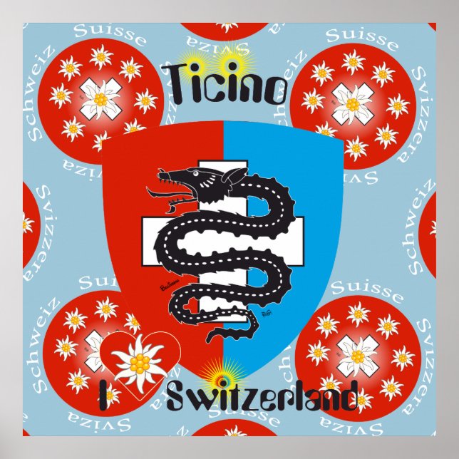 Affiche de Ticino Suisse (Devant)