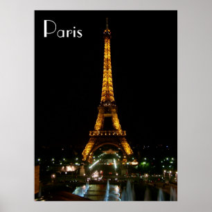 Affiche de Tour Eiffel de Paris de 8,99