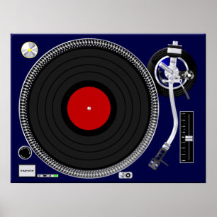 Affiche de Tourne-disque