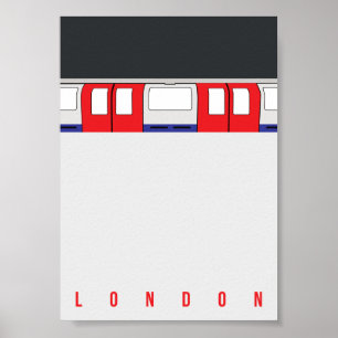 Affiche de transport londonien