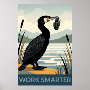 Affiche de travail intelligent