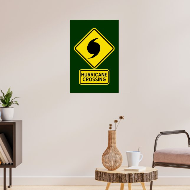 Affiche de traversée d'ouragan (Salon 3)