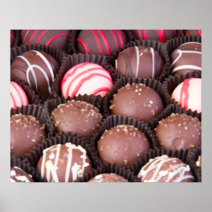 Affiche de Truffe de Chocolat