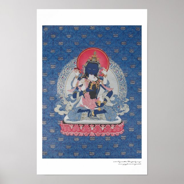 Affiche de Vajrasattva et Consort (Devant)