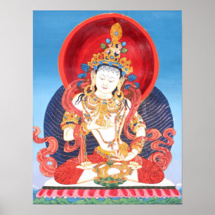 Affiche de Vajrasattva - stylisée