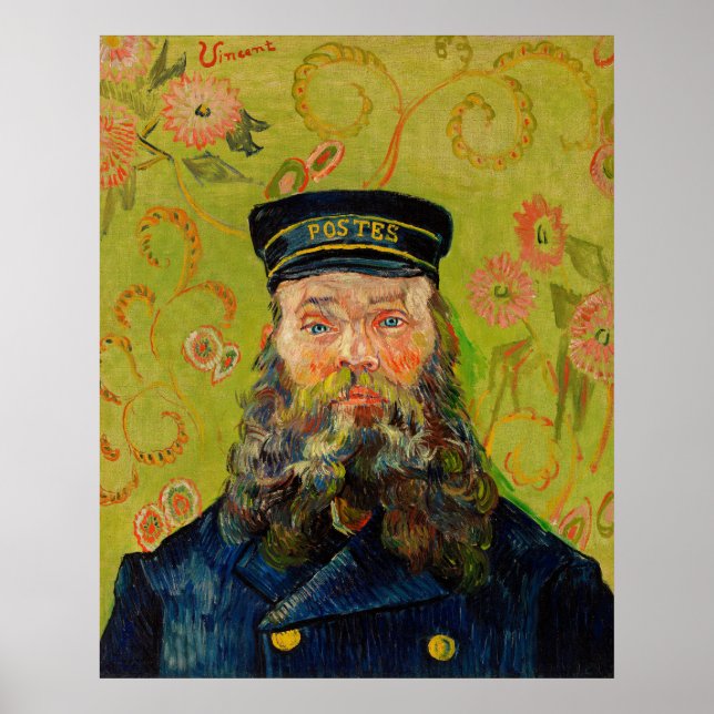 Affiche de Van Gogh Le Facteur (Devant)