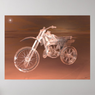 Affiche de vélo de saleté