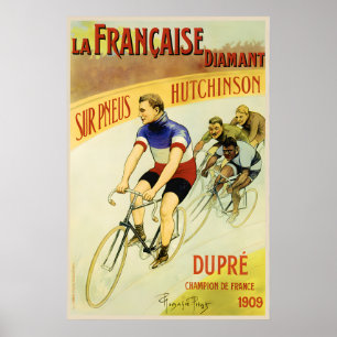 Affiche de vélo La Francaise Diamant 1