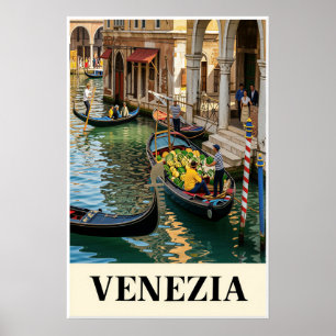 Affiche de Venise, Italie
