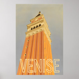 Affiche de Venise Italie Art de voyage Impression