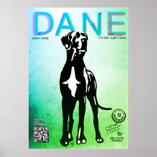 Affiche de vente de chiot Dogue Allemand
