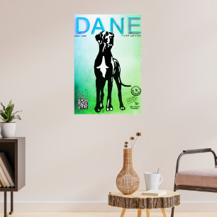 Affiche de vente de chiot Dogue Allemand