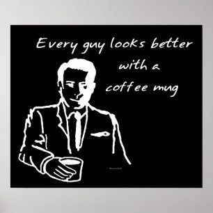 Affiche de vérité sur le café