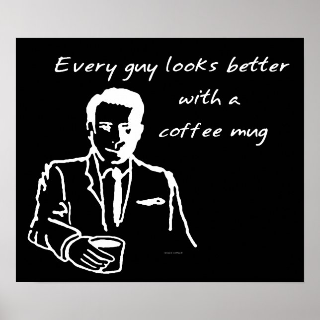 Affiche de vérité sur le café (Devant)