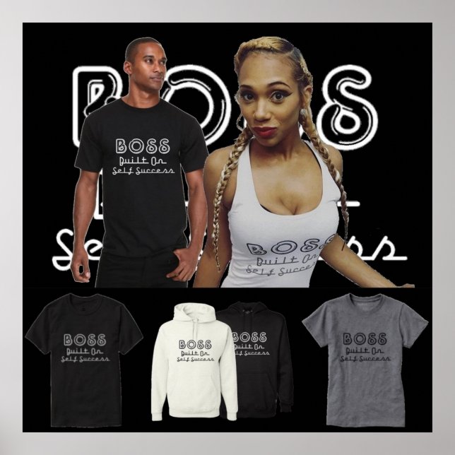 Affiche de vêtement BOSS (Devant)