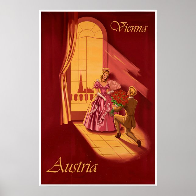 Affiche de Vienne, Autriche (Devant)
