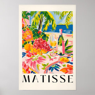 Affiche de vin, décoration dopamine, impression co