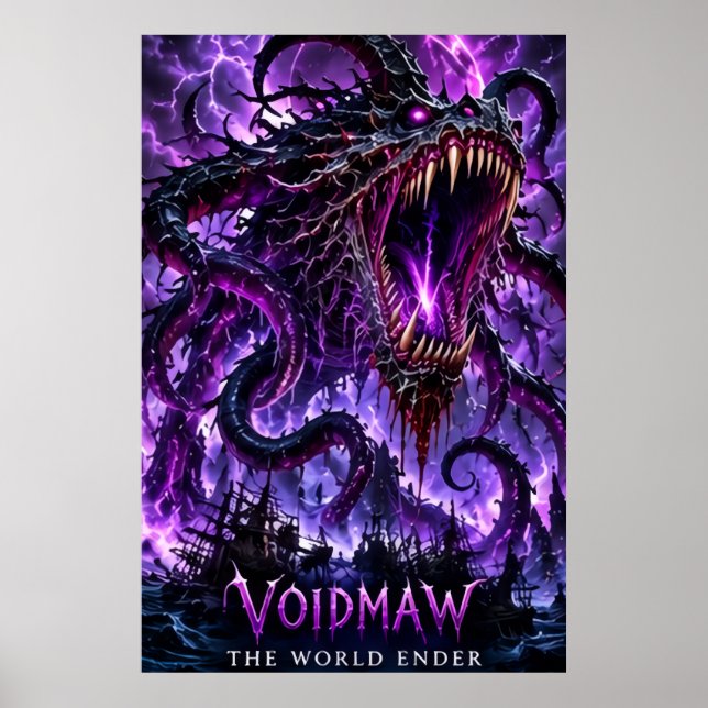 Affiche de Voidmaw le Destructeur de Monde (Devant)