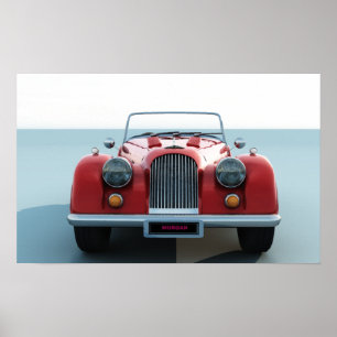 Affiche de voiture Morgan