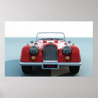 Affiche de voiture Morgan