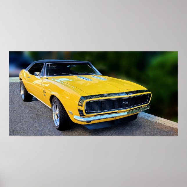 AFFICHE DE VOITURE SS 350 '67 (Devant)