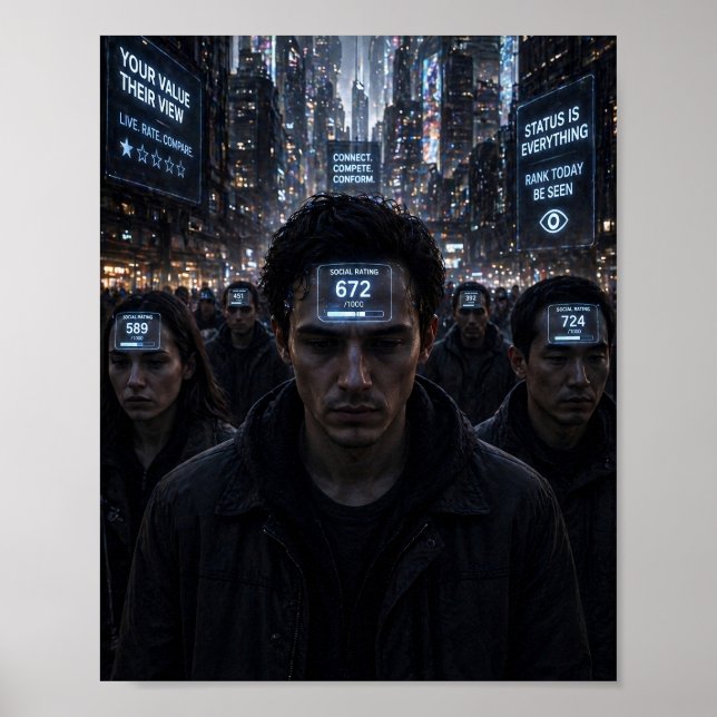 Affiche de votre valeur (Devant)