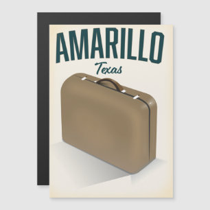 Affiche de voyage à Amarillo Texas