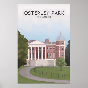 Affiche de voyage à Osterley Park Londres