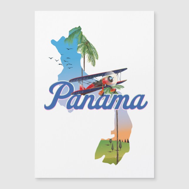 Affiche de voyage à Panama (Devant)