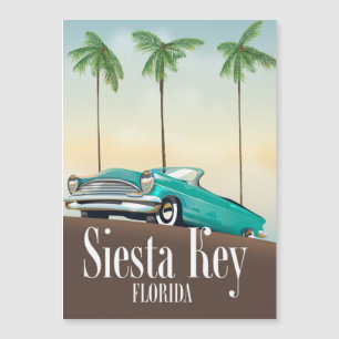 Affiche de voyage à Siesta Key Floride