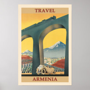 Affiche de voyage Arménie