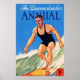 Affiche de voyage Art Deco AU 3