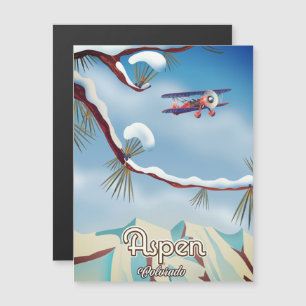 Affiche de voyage Aspen Colorado