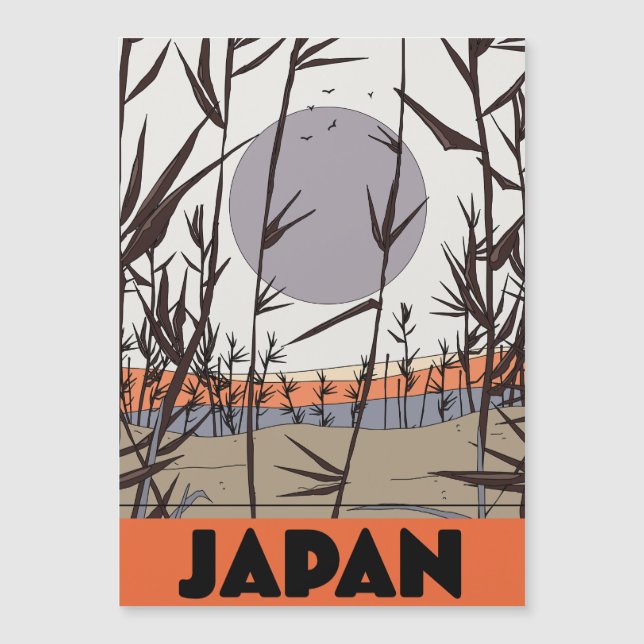 Affiche de voyage au Japon (Devant)
