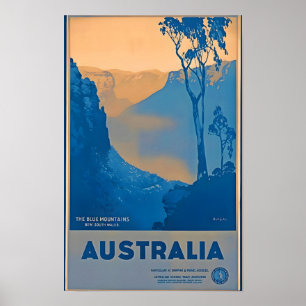 Affiche de voyage Australie
