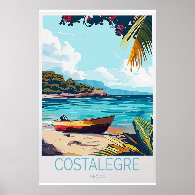 Affiche de voyage Costalegre (Devant)