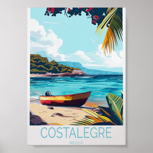 Affiche de voyage Costalegre (Devant)