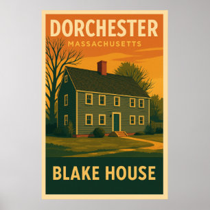 Affiche de voyage de Blake House