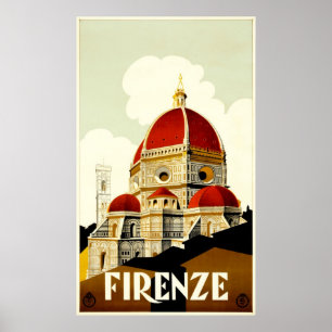 Affiche de voyage de Firenze